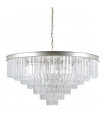Suspension en cristal Verdes Champagne doré hauteur 40 Cm