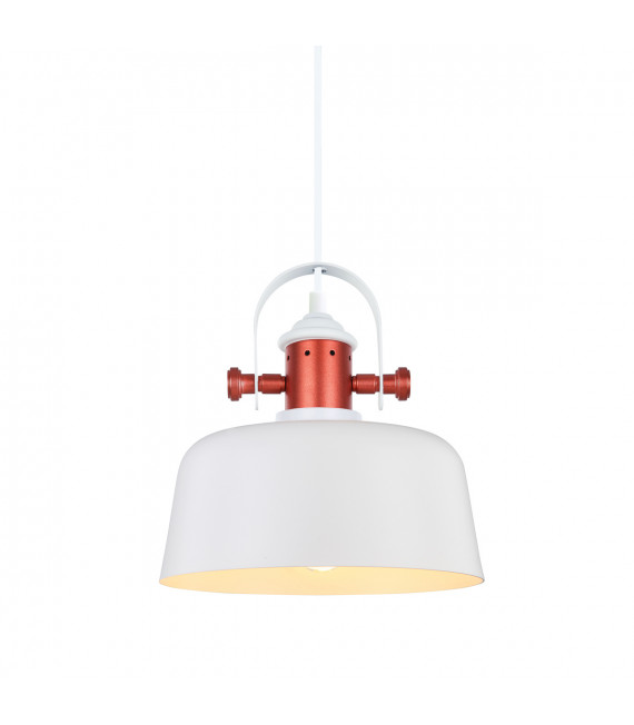Industrial and retro suspension Elysia white