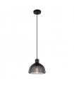 Industrial and retro pendant lamp Julienne Black 1 bulb