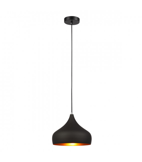 Industrial and retro suspension Salvio Black