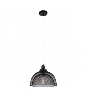 Lampada a sospensione industriale e retrò Julienne Black