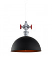 Industrial and retro suspension Rosa Black