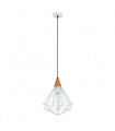 Suspension industrielle et rétro Maelle White blanc