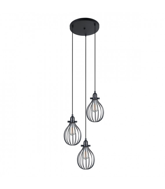 Suspension industrielle et rétro Lesto Noir