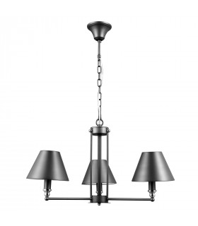 Industrie- und Retro-Pendelleuchte Banito Charcoal grey