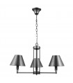 Suspension industrielle et rétro Banito Gris anthracite