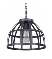 Industrial and retro suspension Calera Old silver