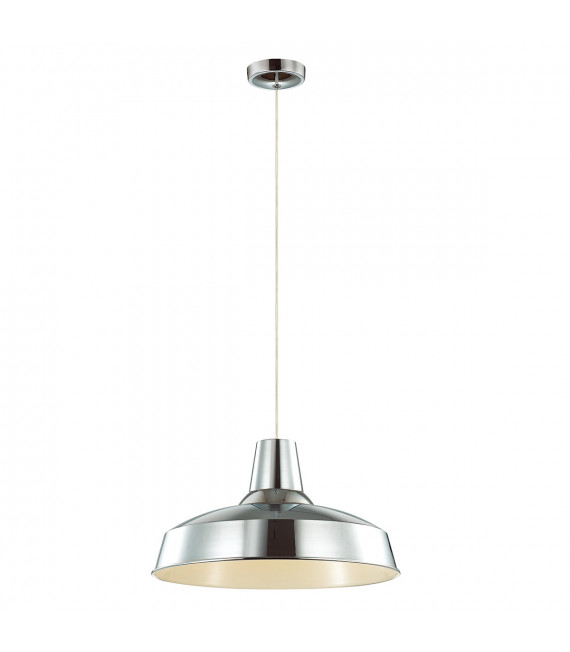 Lampada a sospensione industriale e retrò Loft Chrome