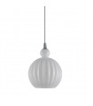 Modern suspension Biron Chrome in metal