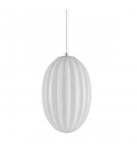 Moderna lampada a sospensione Parlo Chrome