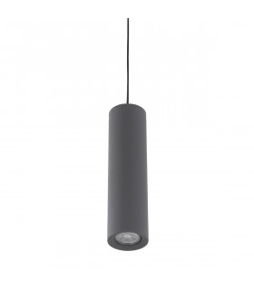 Moderna lampada a sospensione Jet grey