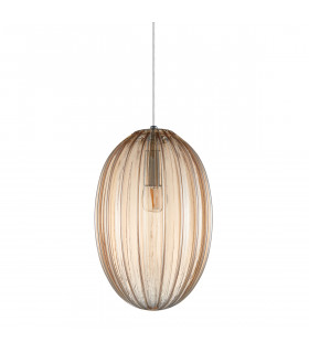 Moderne Pendelleuchte Parlo Chrome