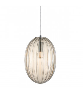 Moderne Pendelleuchte Parlo Chrome