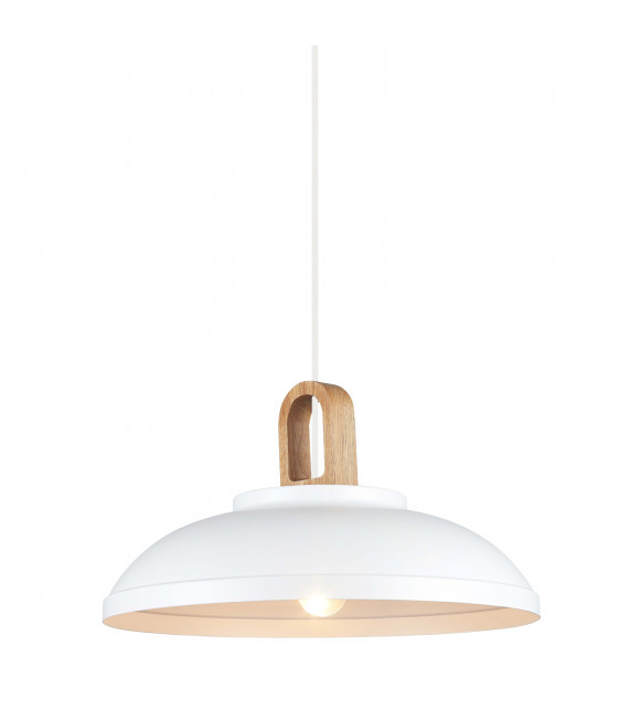 Suspension moderne Danito blanc