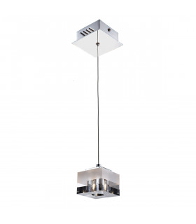 Moderna lampada a sospensione Cubric Chrome