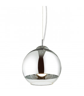 Moderna lampada a sospensione Laurent Chrome
