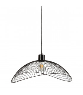 Modern hanging lamp Nunez Matt black