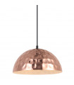 Suspension moderne Rasto Noir, cuivre en acier