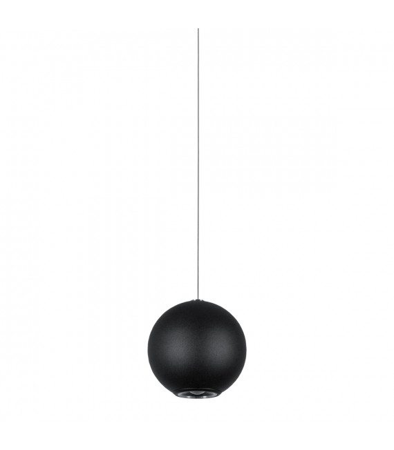 Lámpara colgante moderna Neutron Black