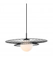 Suspension moderne Alison Noir