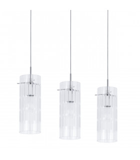 Moderne Pendelleuchte Max Chrome