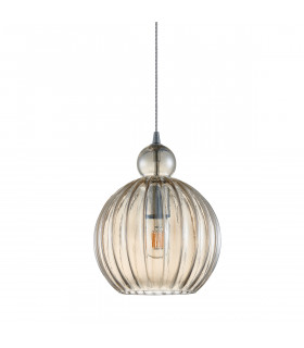 Moderne Pendelleuchte Biron Chrome