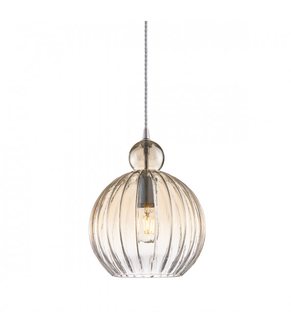 Moderne Pendelleuchte Biron Chrome