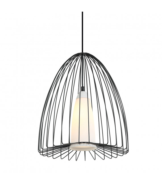 Moderna lampada a sospensione Lexi Black