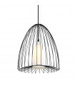 Modern hanging lamp Lexi Black