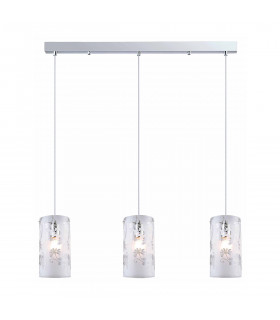 Modern suspension Sense Chrome and fabric