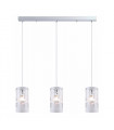 Modern suspension Sense Chrome and fabric
