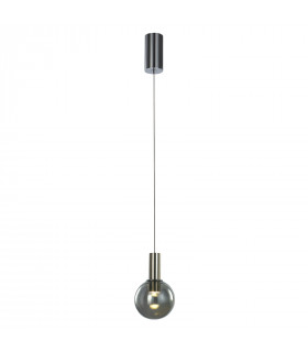 Moderna lampada a sospensione Aria Chrome