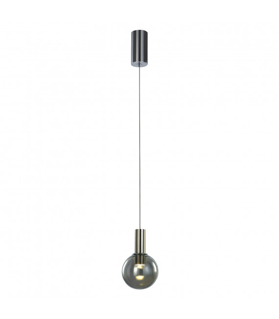 Moderna lampada a sospensione Aria Chrome