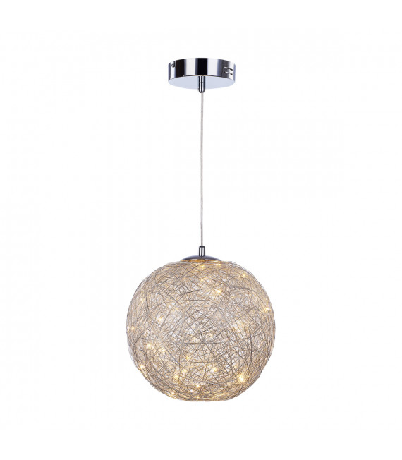 Moderna lampada a sospensione Stello Chrome