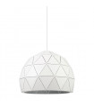 Suspension moderne Harley blanc
