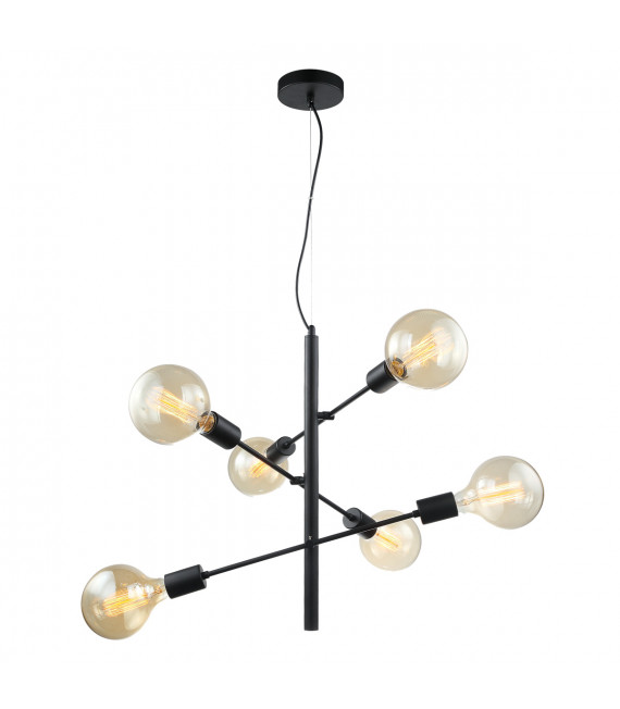 Modern pendant light Madalyn Black