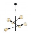 Suspension moderne Madalyn Noir