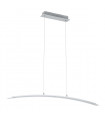 Modern suspension Melodie Brushed silver