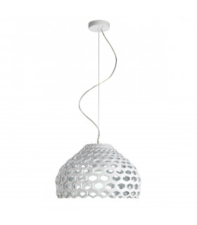 Suspension moderne Donna blanc