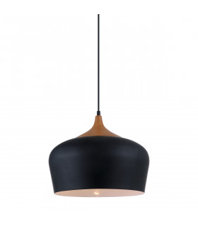 Britta Black 1-Light Modern Pendant