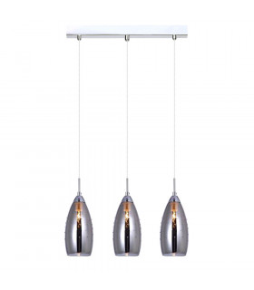 Lámpara colgante moderna Grace Chrome