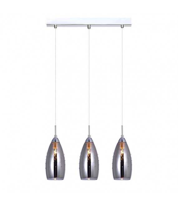 Moderne Pendelleuchte Grace Chrome