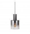 Modern hanging lamp Javier Black, smoked