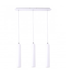 Modern hanging lamp Athan WH white 3 bulbs