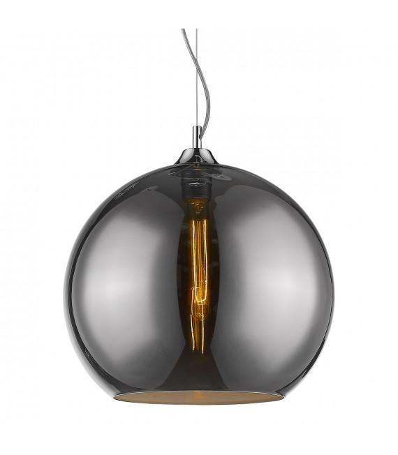 Modern hanging lamp Fixio Chrome, black
