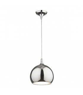 Moderne Pendelleuchte Flask Chrome