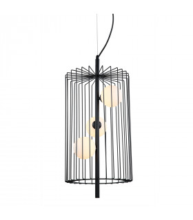 Modern hanging lamp Hayden Black