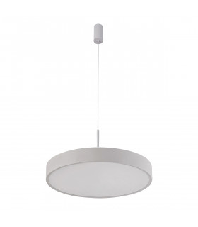 Suspension Orbital en métal Blanc sable
