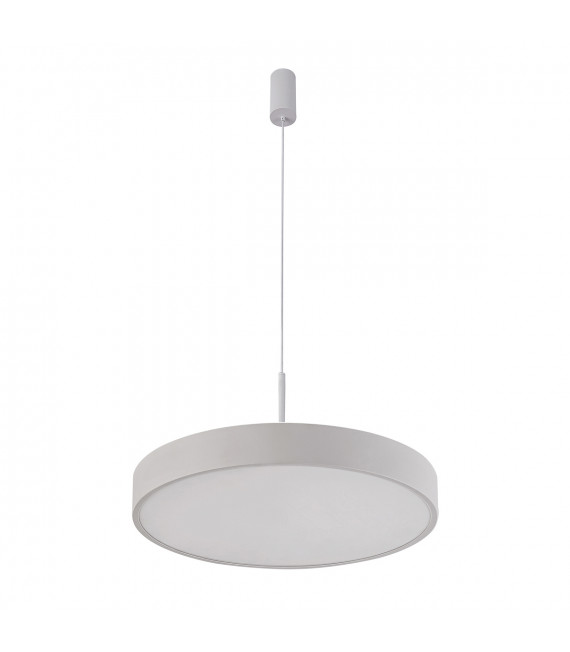 Suspension Orbital en métal Blanc sable