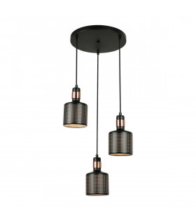 Modern Suspension Restenza Black 3 Bulbs